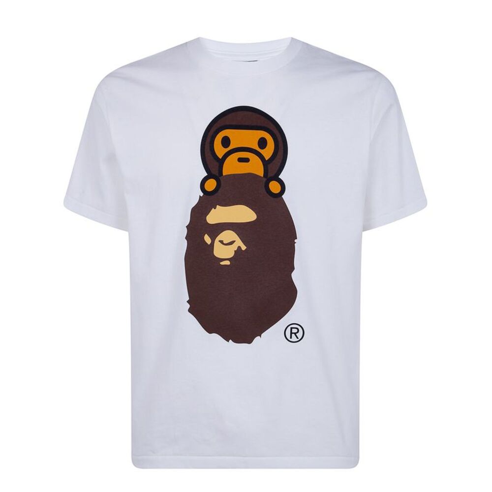 Bape Unisex "Milo On Ape Head Tee M" T-Shirt